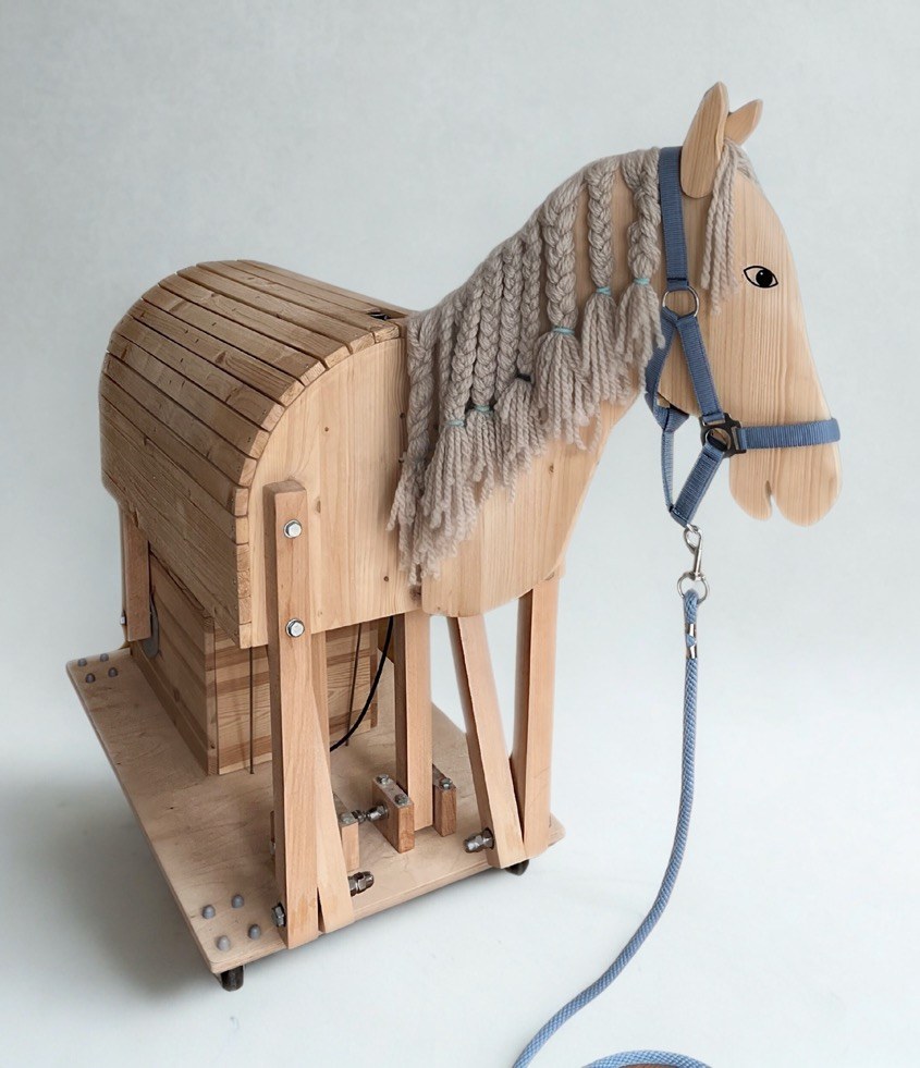 Finished horse shown in the guide